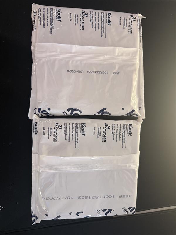 Koolit Ice Pads – 2 Pack (7” x 7”)