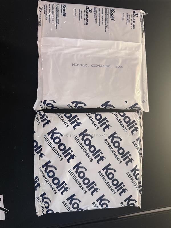 Koolit Ice Pads – 2 Pack (7” x 7”)